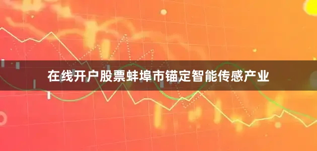 在线开户股票蚌埠市锚定智能传感产业